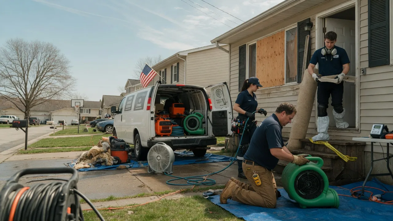 Water Damage Restoration in Sherwood, AR near me